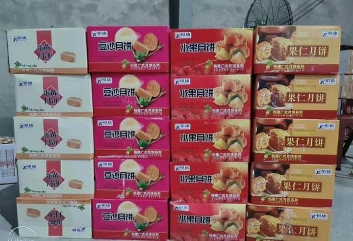1kg bánh trung thu mini mix vị