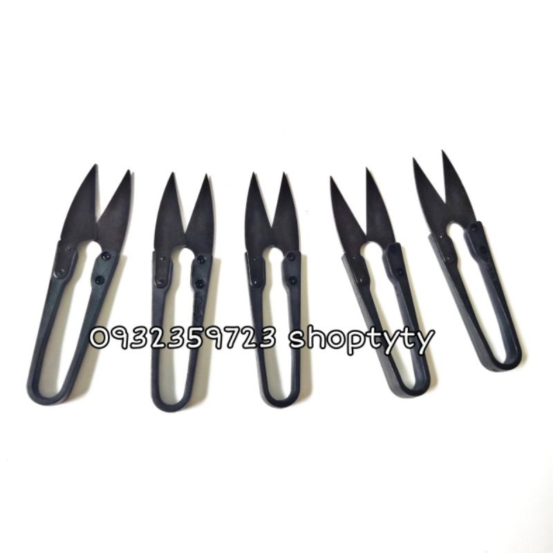 1 vỉ 12 cây kéo cắt chỉ màu đến cầm chắc tay bén
