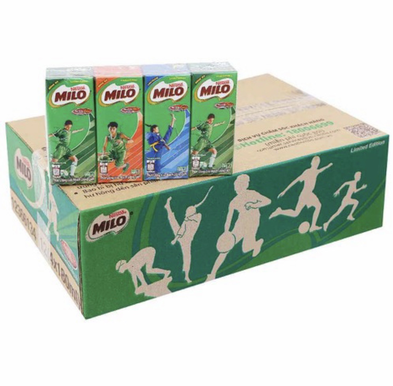 6 LỐC MILO 180ml