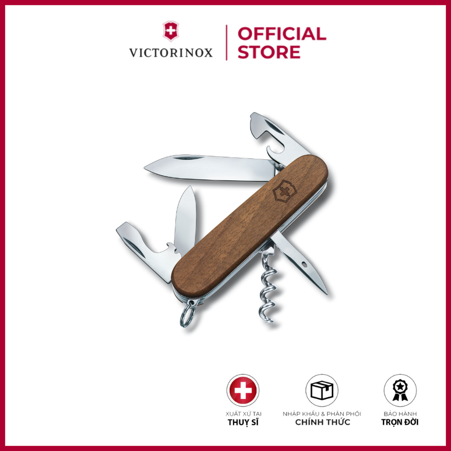 Dao đa năng victorinox spartan walnut wood 1.3601.63
