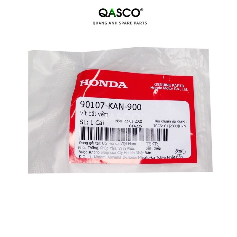 Vít bắt yếm honda nhiều dòng xe _1456