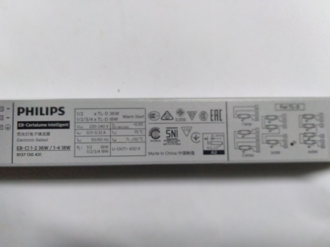 Tăng phô đèn điện tử Philips chính hãng