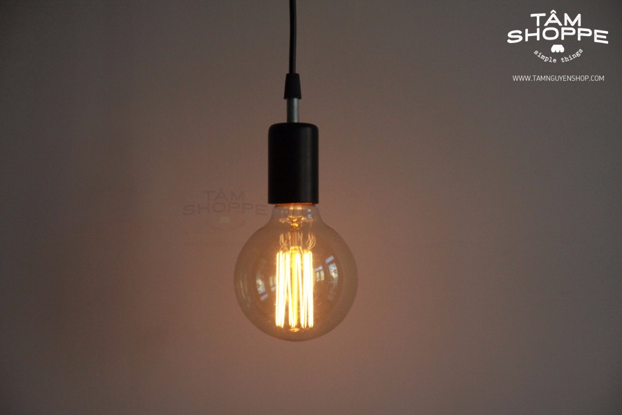 [HCM]Bóng Đèn Sợi Tóc Edison Tròn (G80 - G95) - G95St