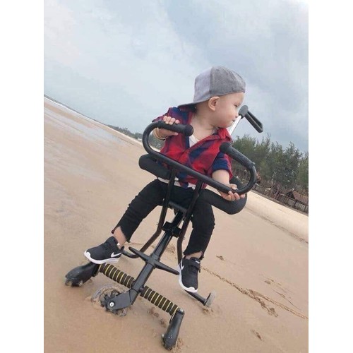 XE ĐẨY 5 BÁNH GẤP GỌN