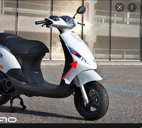 Đèn xi nhan trước xe zip piaggio xi nhan xe zip