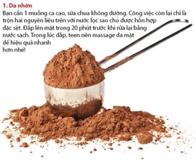 [HCM]Mặt Nạ Bột Cacao Cho Da Lão Hoá NTRL