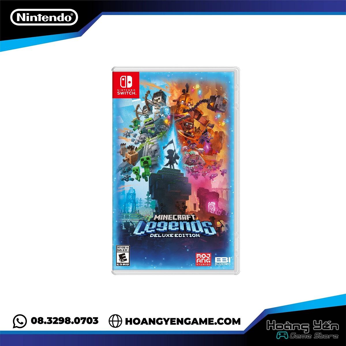Băng Game Minecraft Legends Deluxe Edition Nintendo Switch