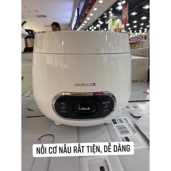 Nồi cơm điện mini LOCK&LOCK 0,8L (Bảo Hành 12 Tháng)