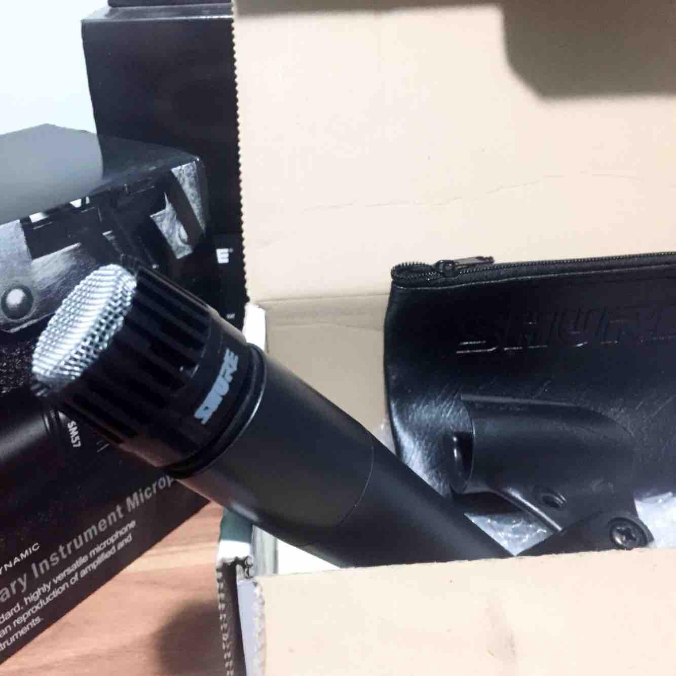 Micro shure sm57 01 bộ, micro, mic, miro, mic rta, mic karaoke