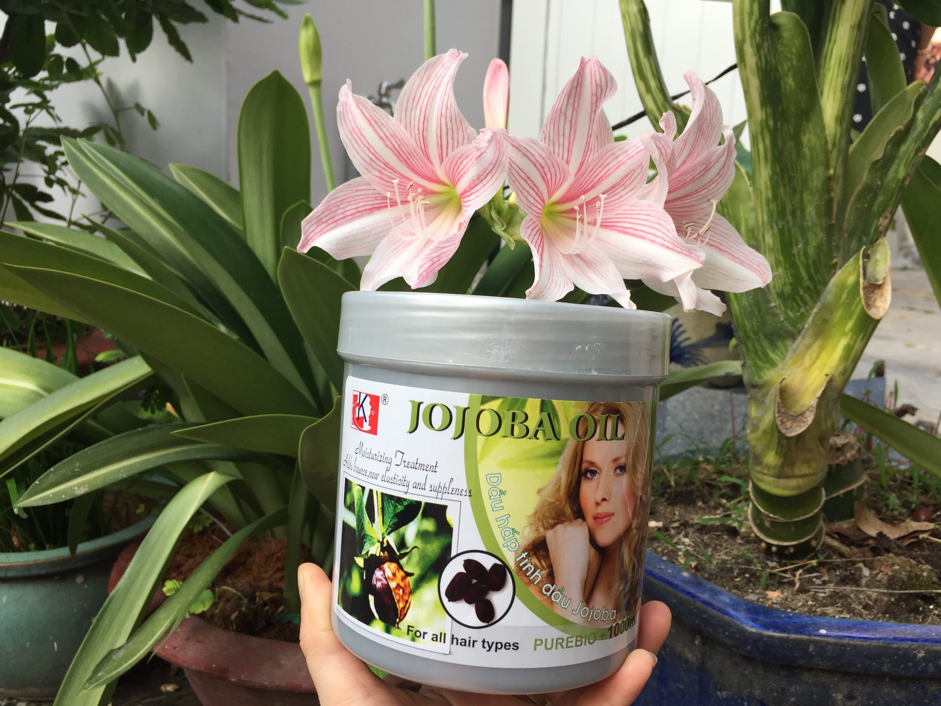 Hấp dầu mượt tóc Jojoba 1000 ml