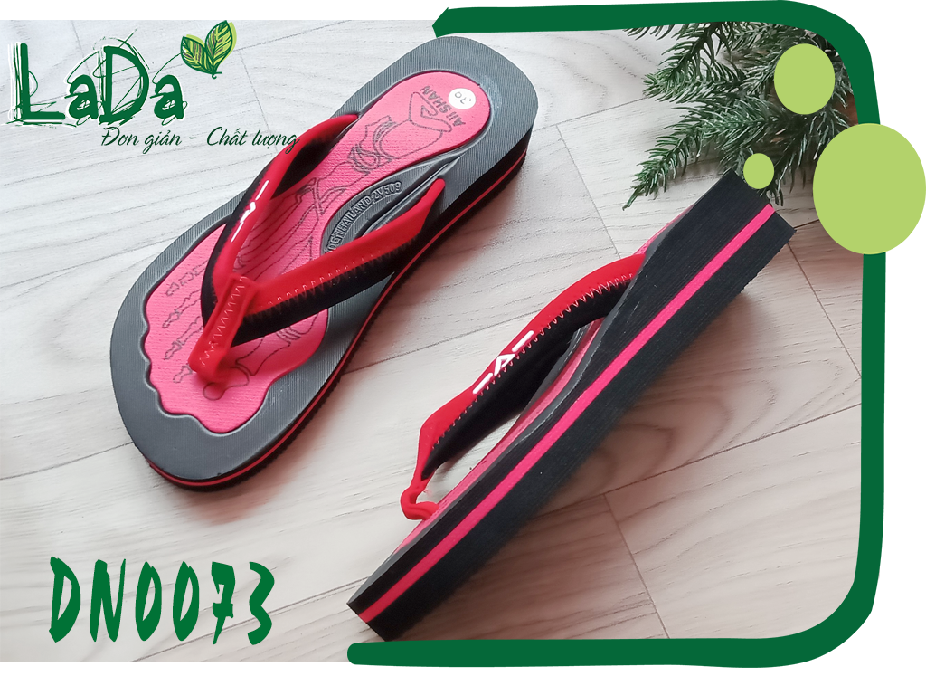 Dép Kẹp Xỏ Ngón 3 Phân Hình Bàn Chân [DN0073]