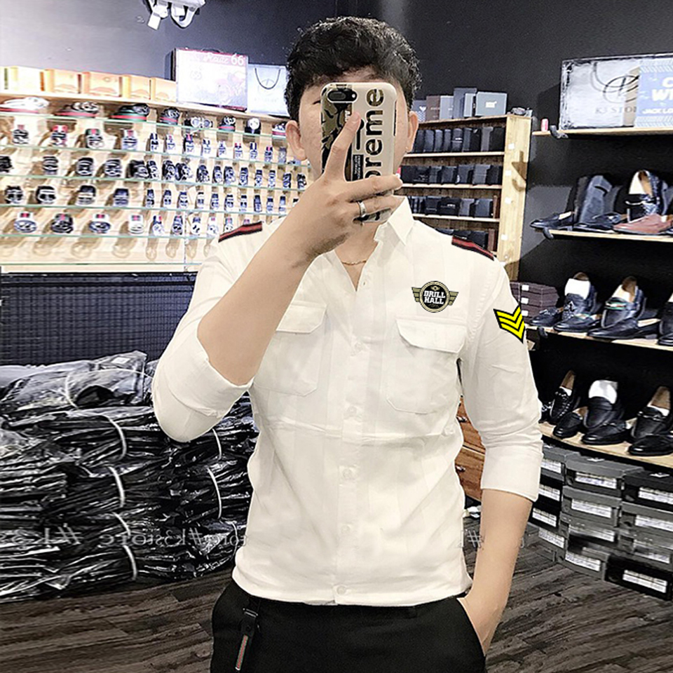 [HCM] Áo sơ mi nam kaki cầu vai tay ngắn cơ trưởng cao cấp (Sale Sốc 1 Ngày)