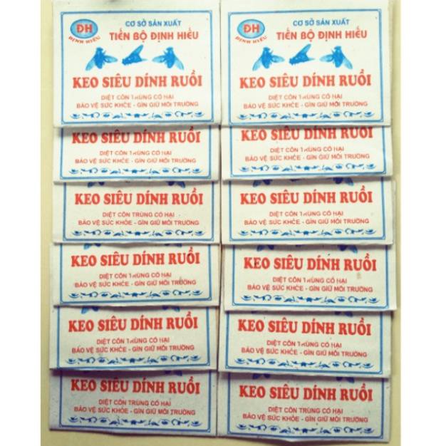 {combo 50 } tấm keo siêu dính ruồi, gián - Nam Kiệt