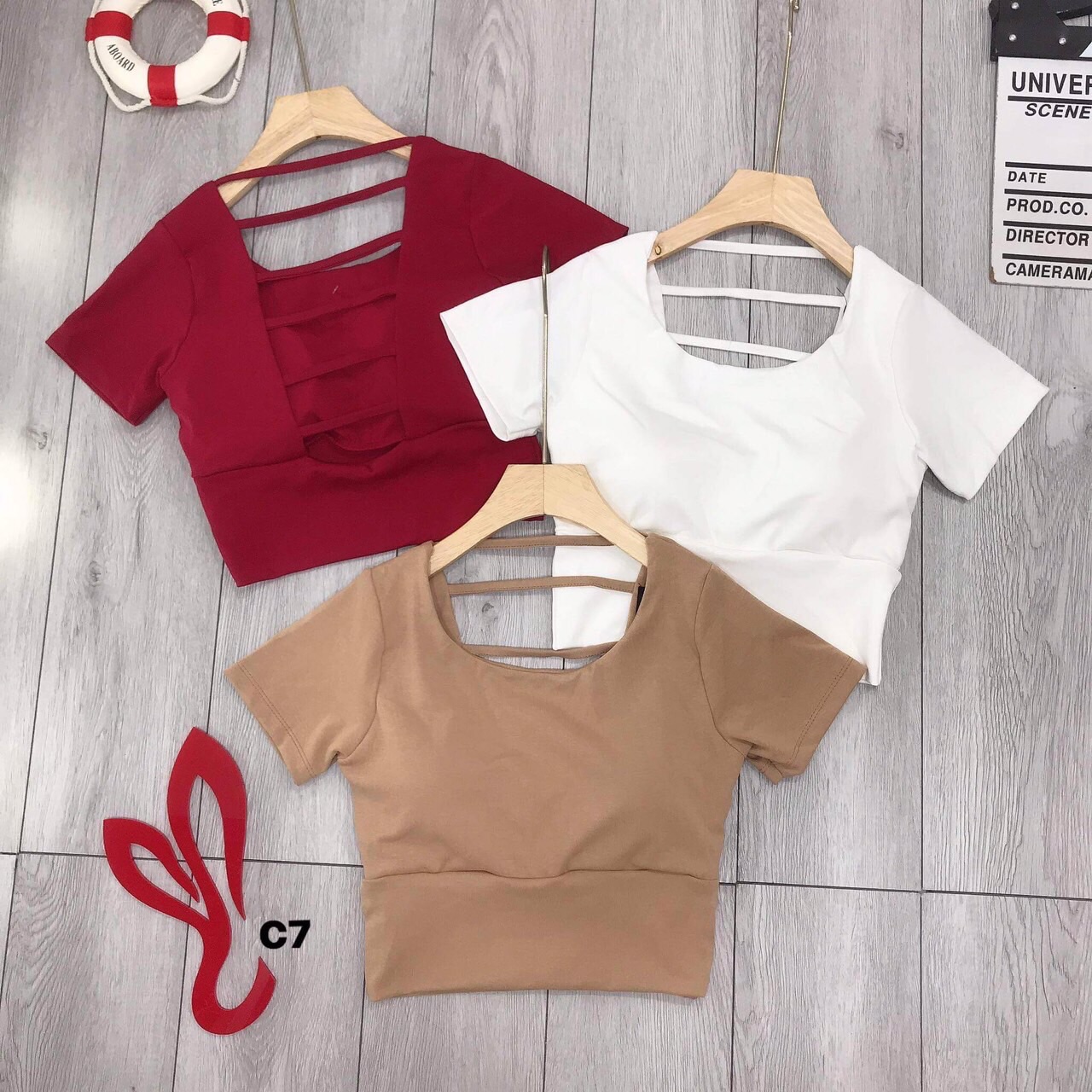 [HCM]ÁO THUN CROPTOP HỞ LƯNG ĐAN DÂY