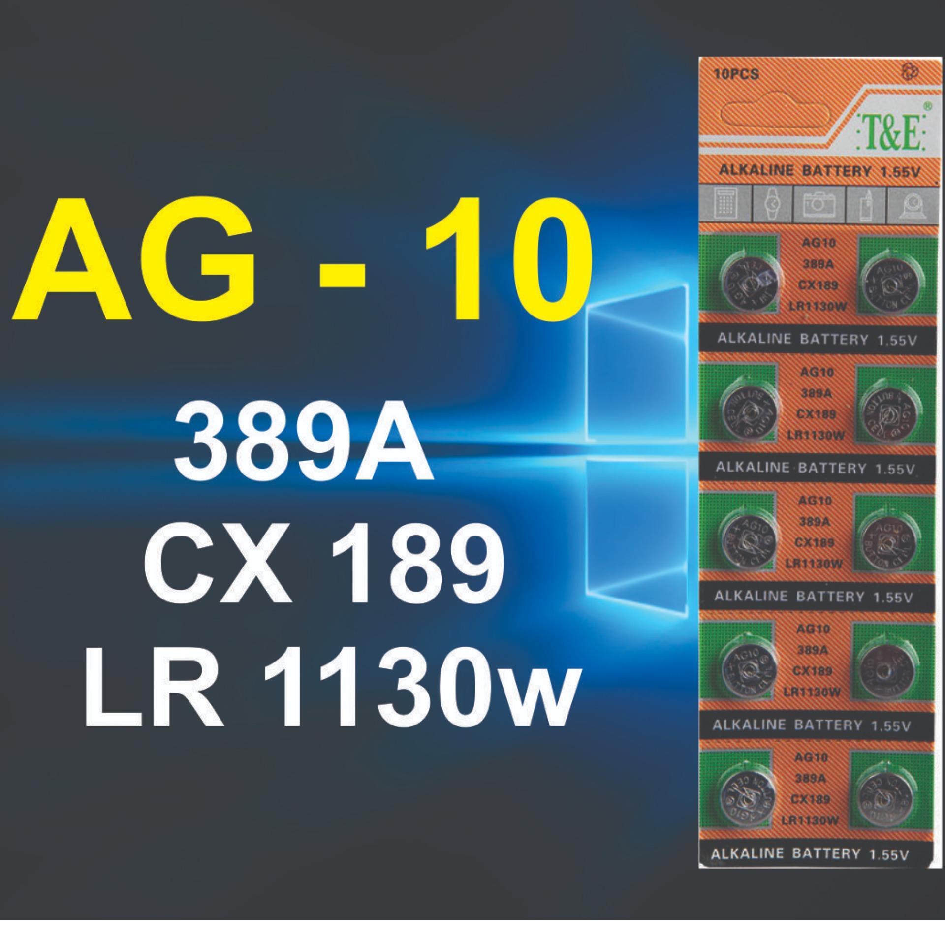 10 Viên Pin Cúc Áo AG-10