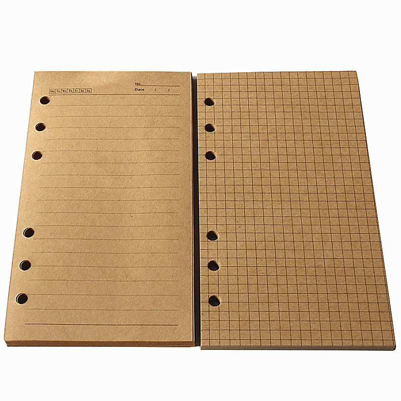 Ruột sổ còng/Giấy refill cho Binder 6 lỗ size A5/A6