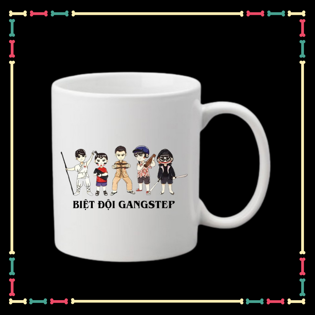 LY SỨ IN HÌNH BIỆT ĐỘI GANGSTER, SANS