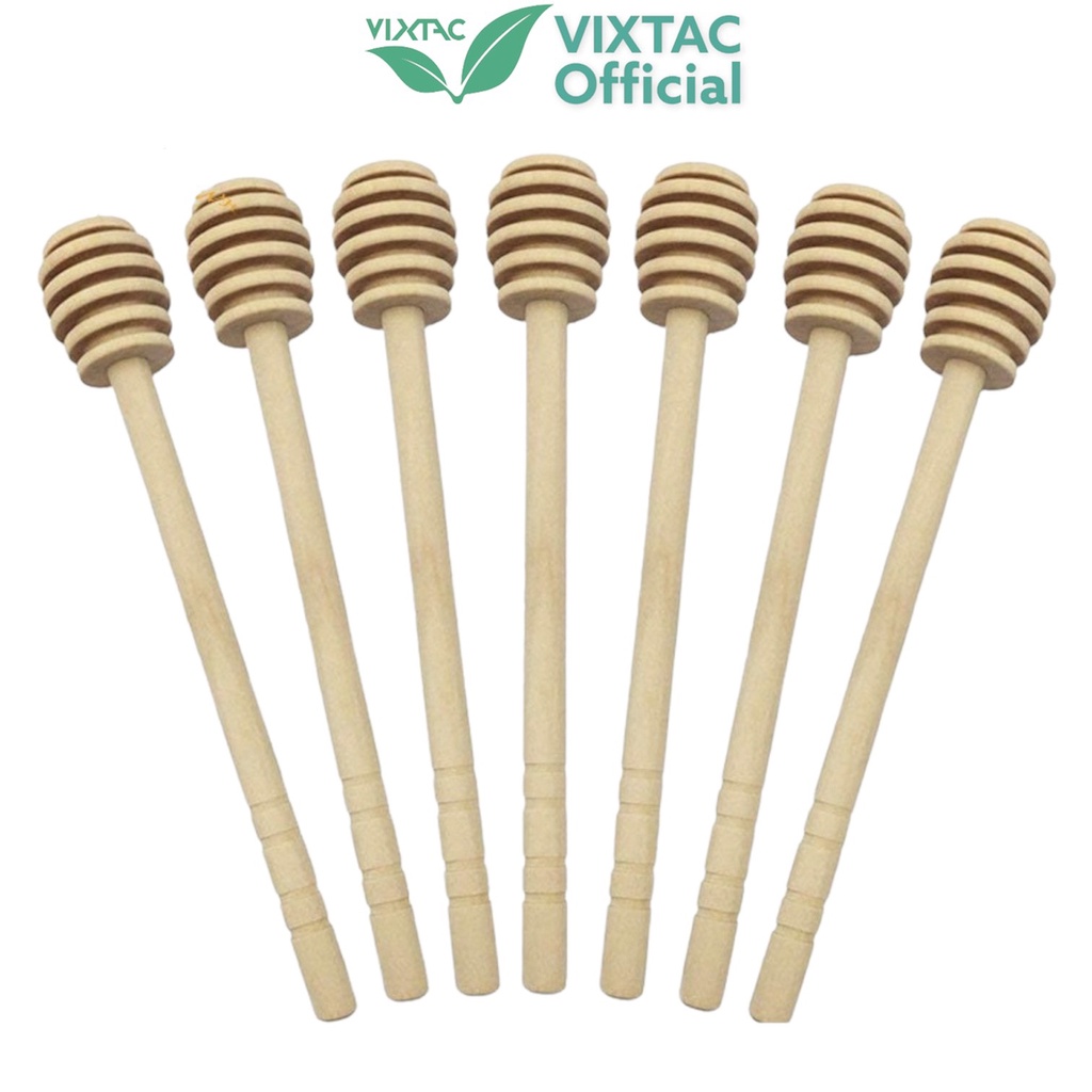 Que gỗ lấy mật ong VIXTAC kích thước dài 15cm