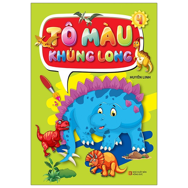 Fahasa - tô màu khủng long 4