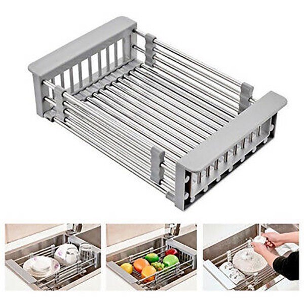 Kệ inox gác bồn rửa chén