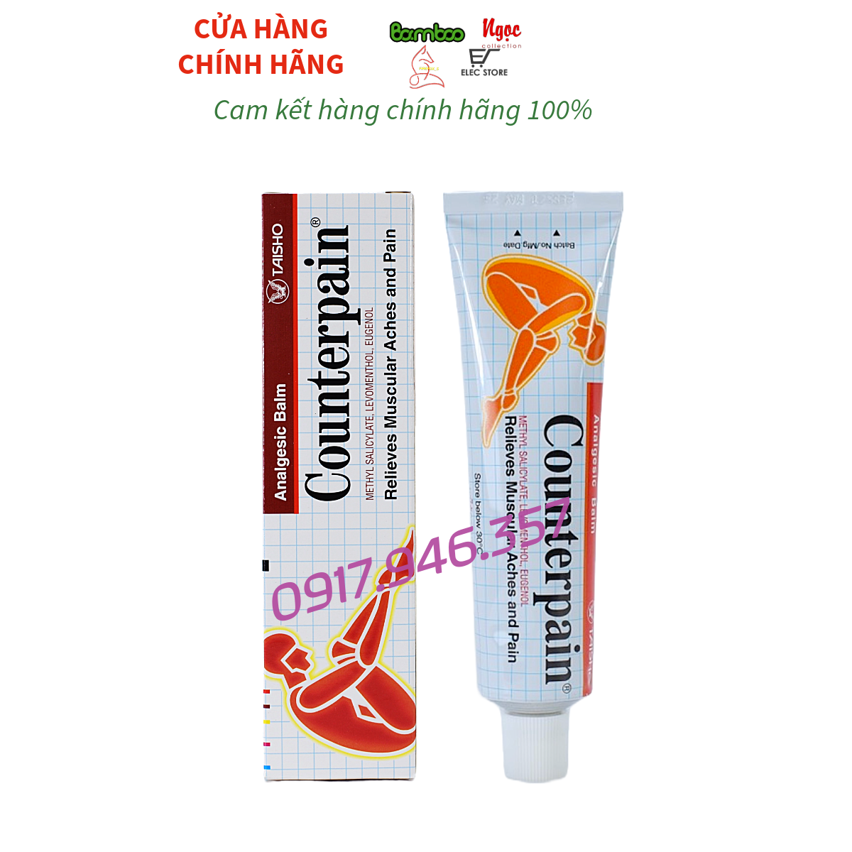 Cao Xoa Bóp Counterpain 60g Thái Lan