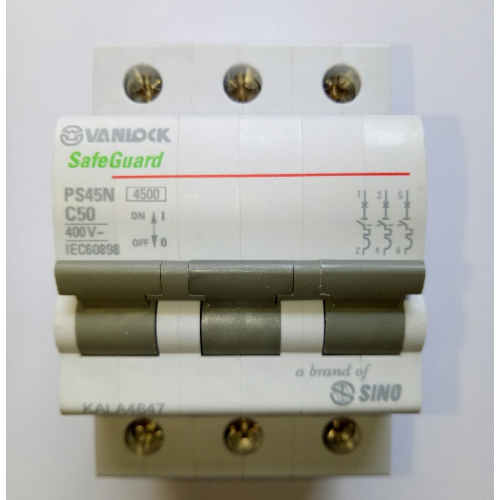 [Sino] Cầu Dao Tự Động Mcb 1 Pha - 2 Pha - 3 Pha - Đèn Led Thiên Vân