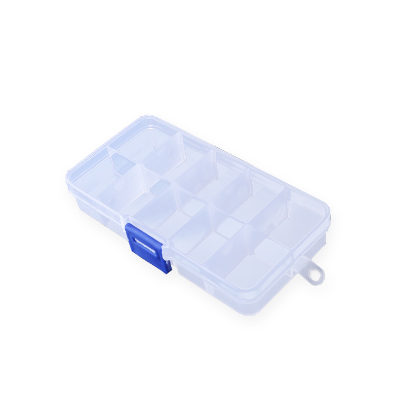 Set of 3 plastic jewelry box multi drawer gadgets