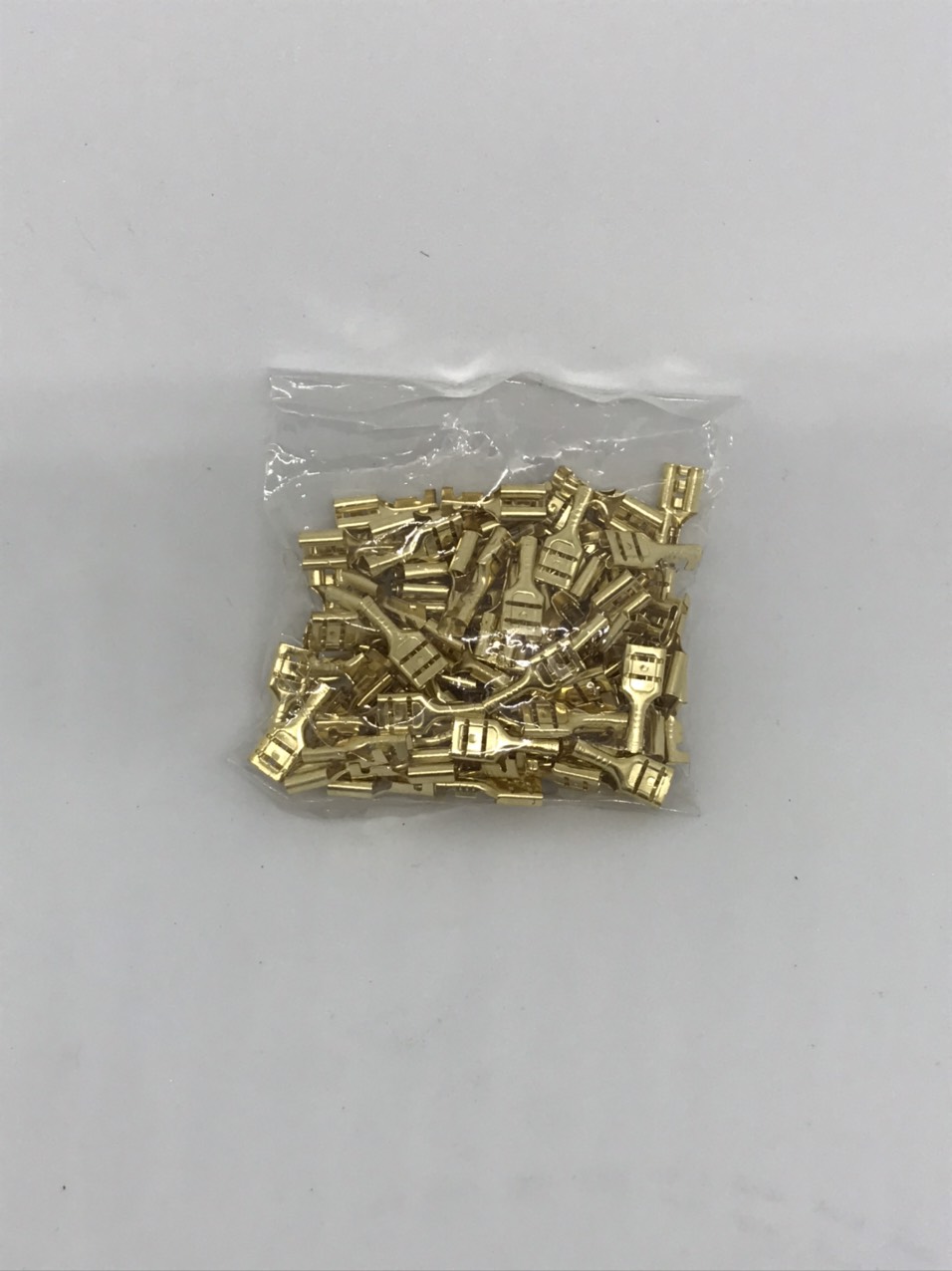 Túi 50 đầu cốt cắm đồng 6.3mm (Hàng sản xuất tại việt nam)