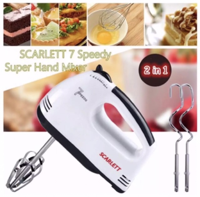 Máy đánh trứng cầm tay SCARLETT
