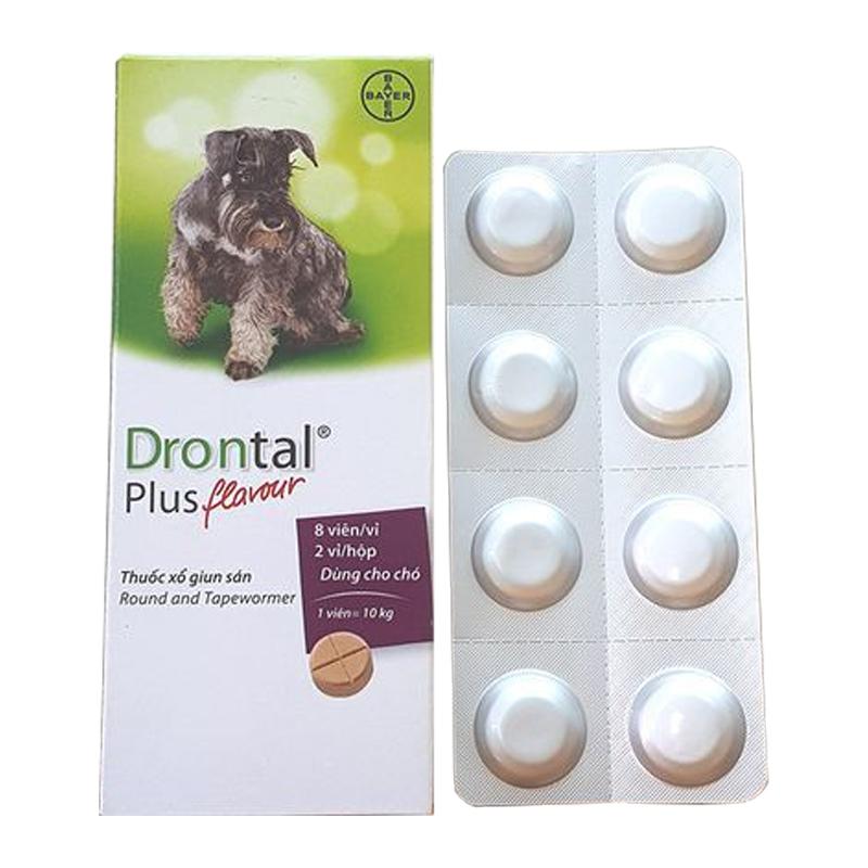 1 Viên Thuốc Tẩy Giun Sán Cho Chó Drontal - Kún Miu