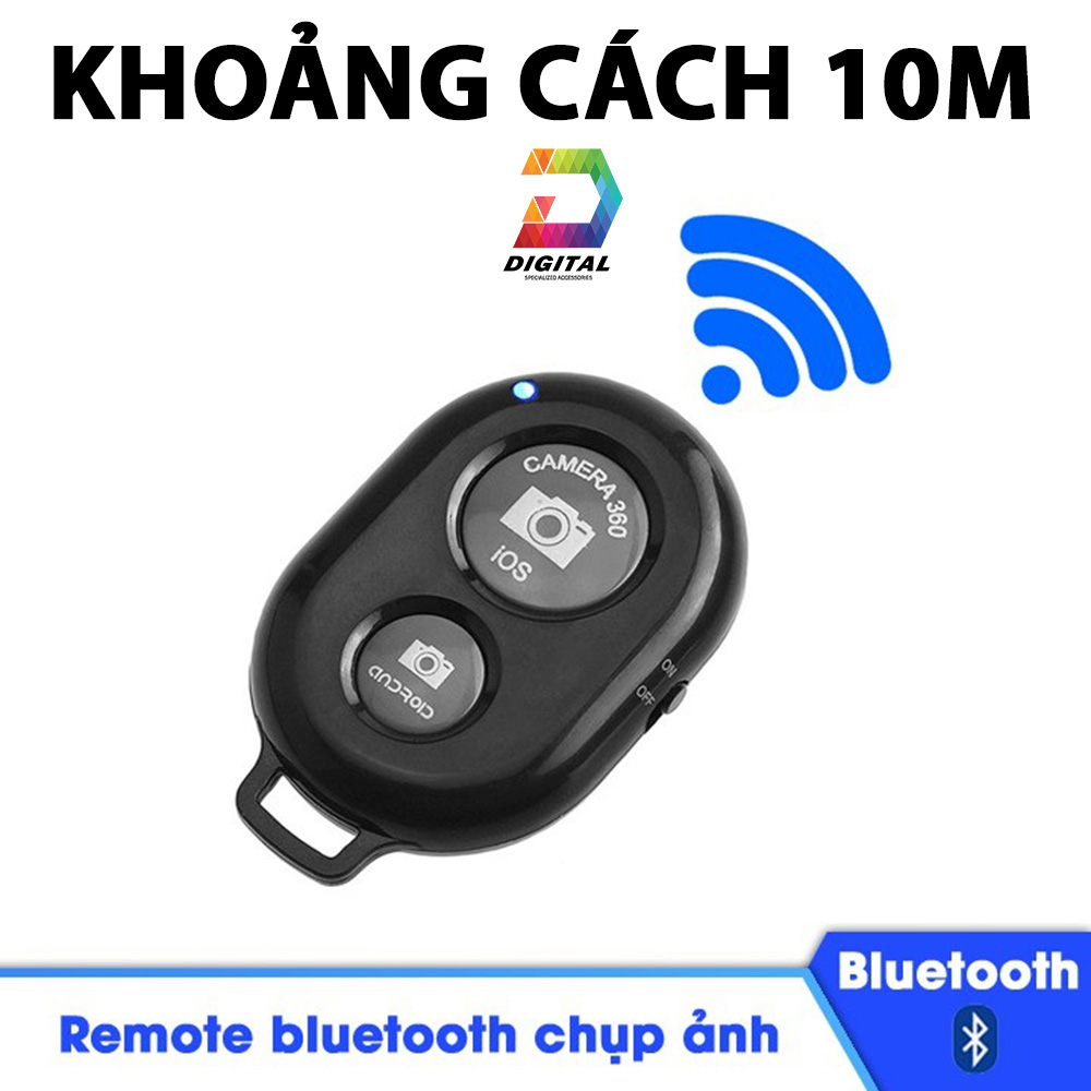 Remote Bluetooth Chụp Hình Từ Xa Cho Điện Thoại