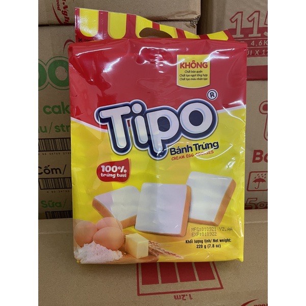 BÁNH TRỨNG TIPO 220G