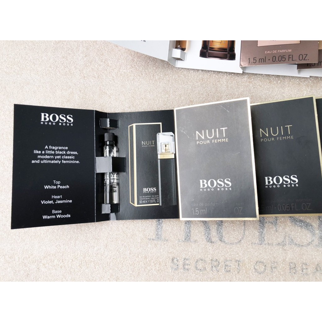 Mẫu thử nước hoa Vial Hugo Boss