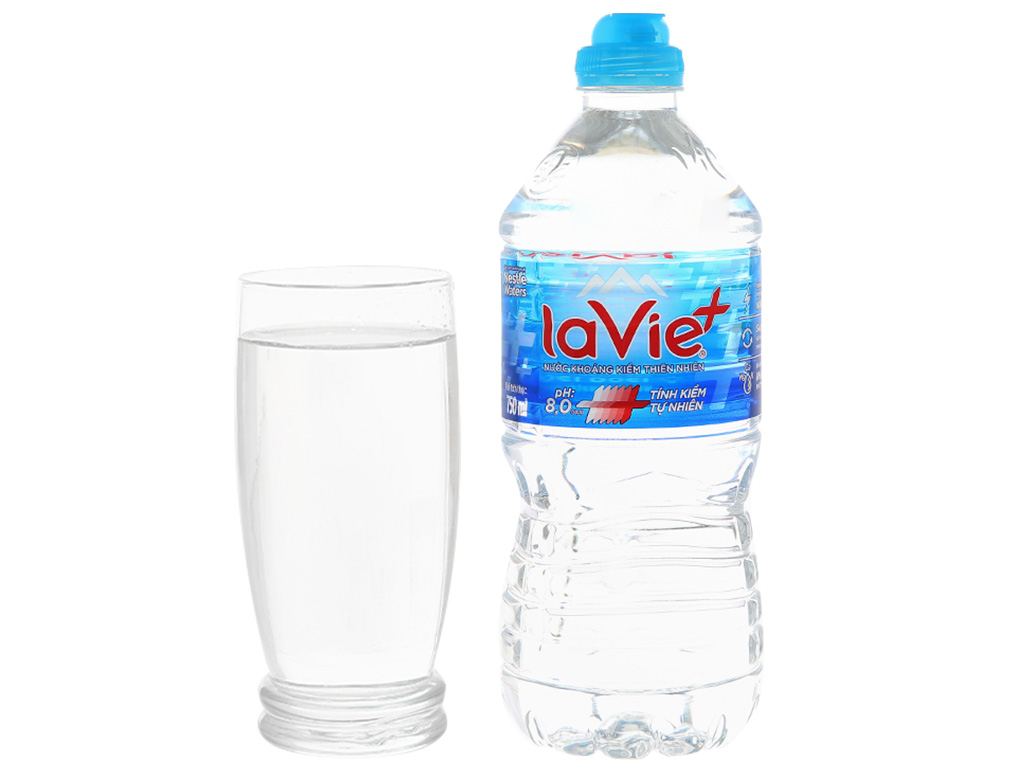 Combo 6 Chai Nước Khoáng Lavie 750Ml