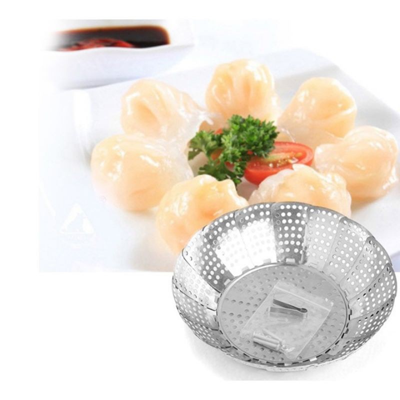 Vĩ hấp, xửng hấp cách thuỷ gấp gọn