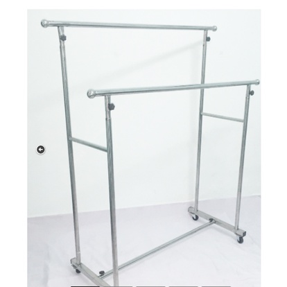 Giàn Sào Phơi Đồ Inox Đôi Chân Vuông Siêu Bền