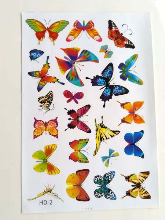 Sticker bướm dán trang trí tường - Decal dán tường