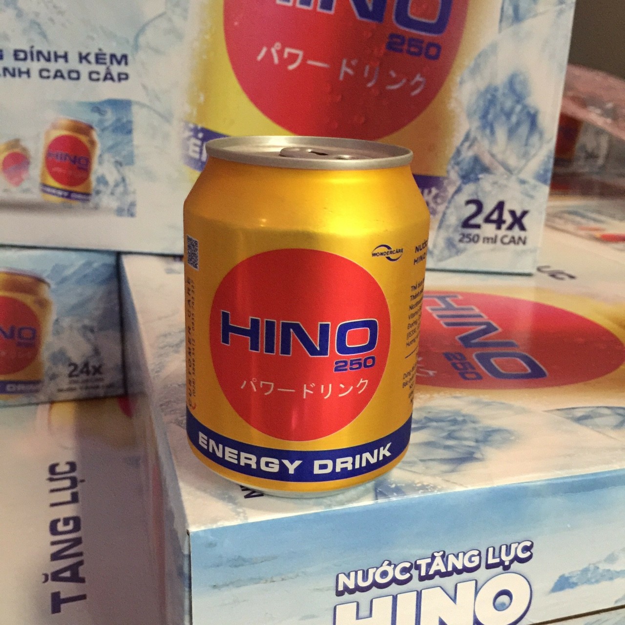 [Mua ngay đi chờ chi] Set 2 Lon nước tăng lực HINO 250ml ( 2 x 250 ml)