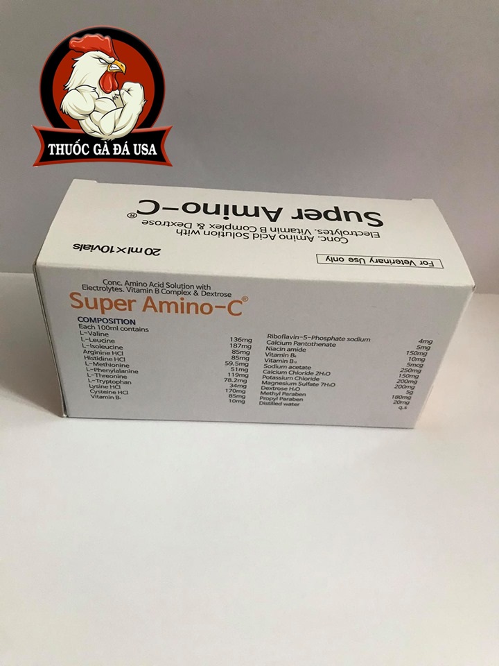 Combo 2 Chai SUPERAMINO-C Cho Gà - 2 Chai x 20ml