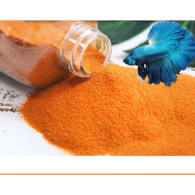 Artemia sấy khô 50g 100g - thức ăn cá cảnh
