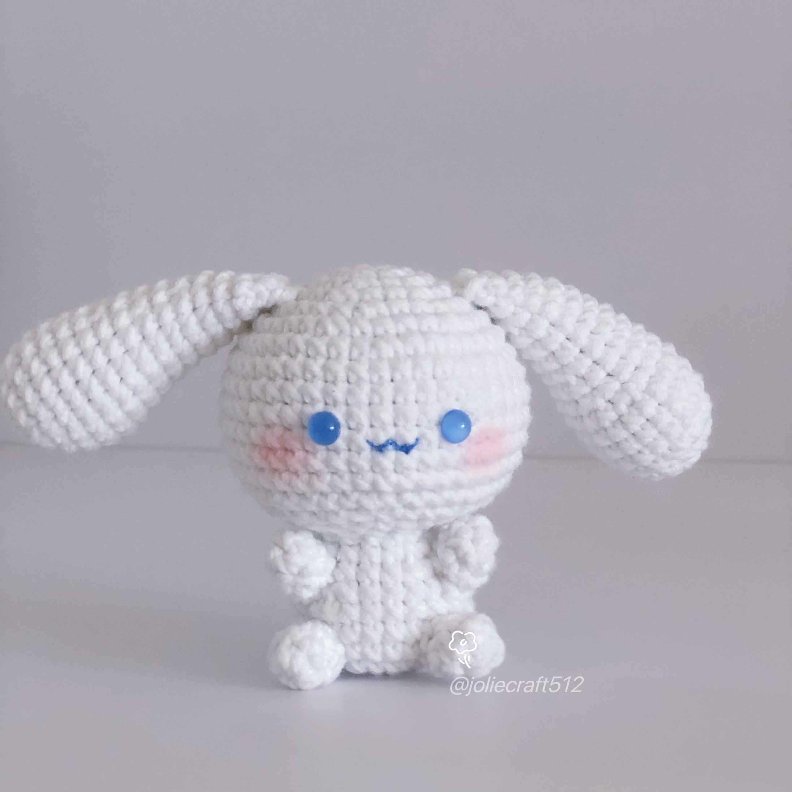 Móc khóa Cinnamoroll - móc khóa len - quà tặng