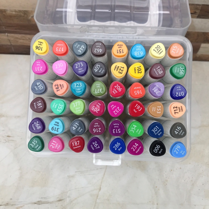 {HCM} Bút dạ màu cao cấp Marker 2 đầu BaoKe MP 2924 [ VPP Trí Đức ]