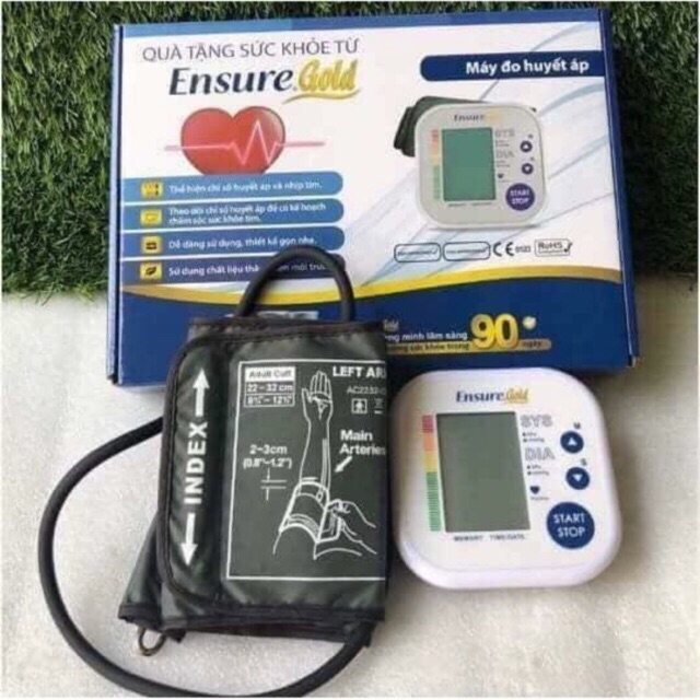 MÁY ĐO HUYẾT ÁP ENSURE GOLD HÀNG XỊN BAO XÁI FULL BOX