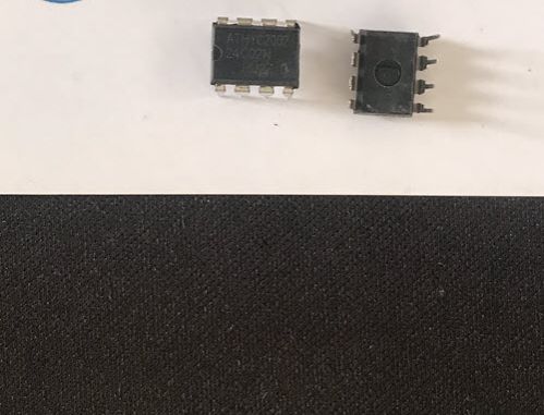 Combo 5 con ic nhớ eeprom at24c02c at24c02 24c02 dip-8 mới