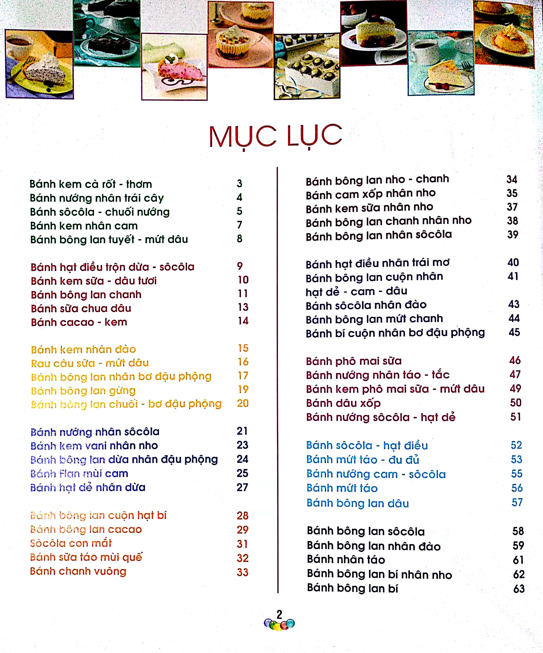 Fahasa - 50 Món Bánh Ngọt Đặc Sắc (Tái bản 2016)