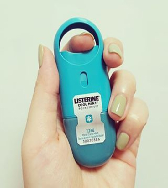 [HCM]Xịt thơm miệng Listerine Pocket Mist - Cool Mint 2 x 7.7ml