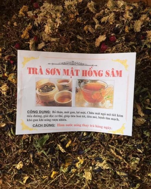 500g trà Sơn Mật Hồng Sâm Sa Pa loại ngon