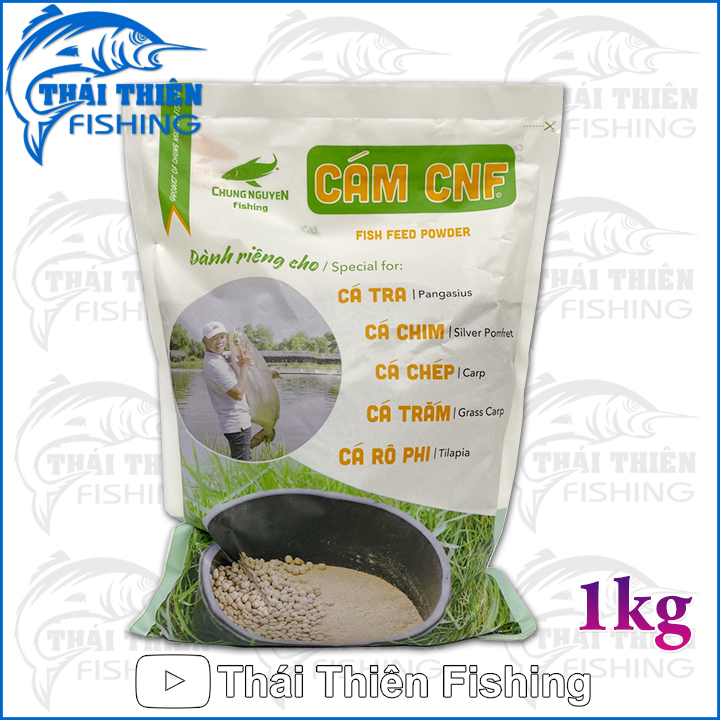 [HCM][ 1KG ] Mồi Câu Cá Cám CNF Dùng Câu Cá Tra Chim Chép Trắm Rô Phi Hồ Dịch Vụ Sông Tự Nhiên