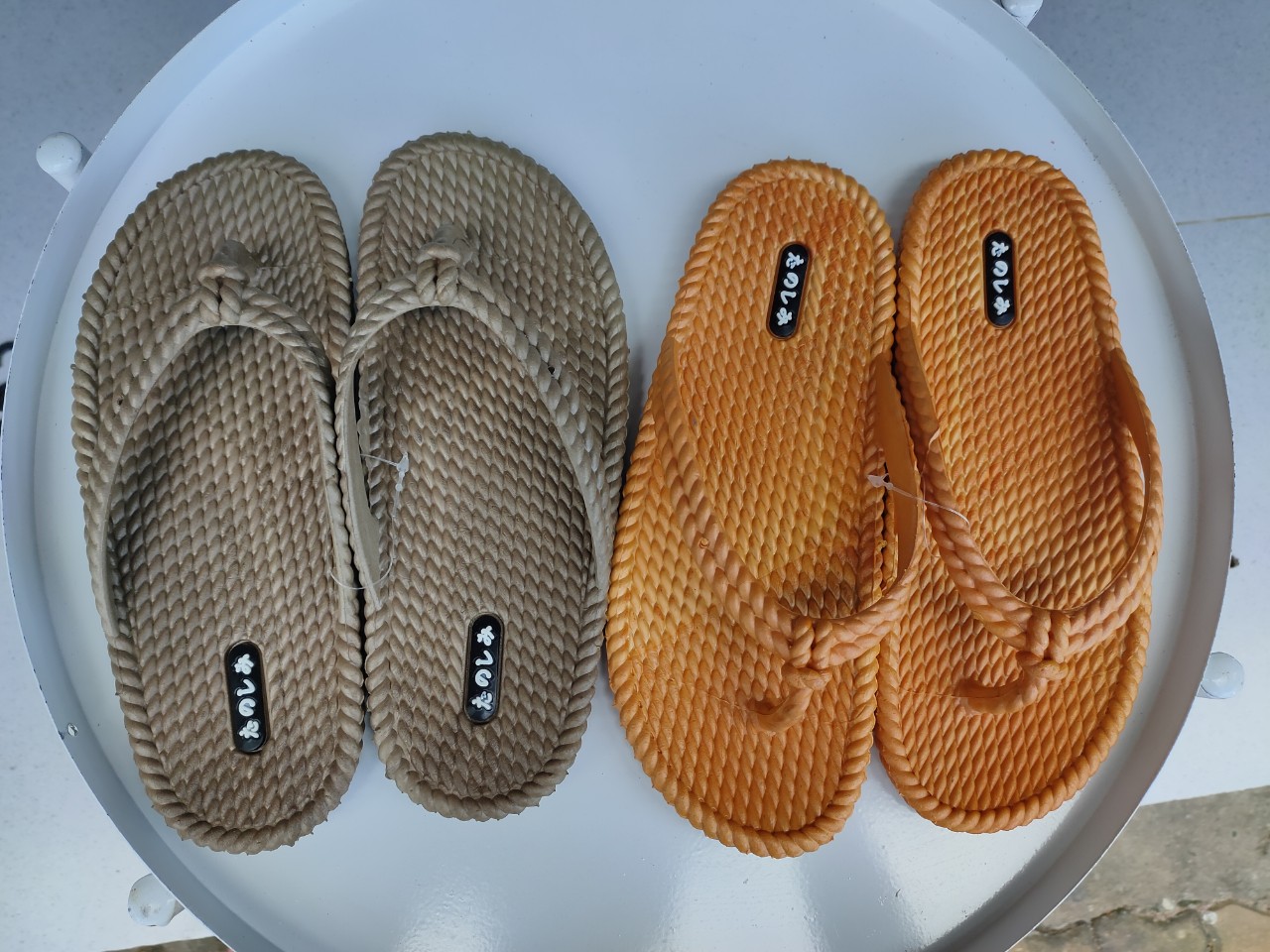Dép Đúc Xỏ Ngón Nữ Cao 2 Phân Siêu Bền và Êm Chân