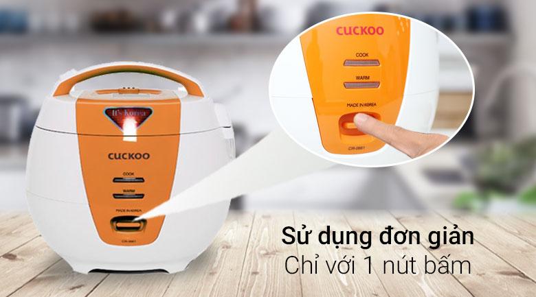 Nồi cơm điện Cuckoo 1 lít CR- 0661